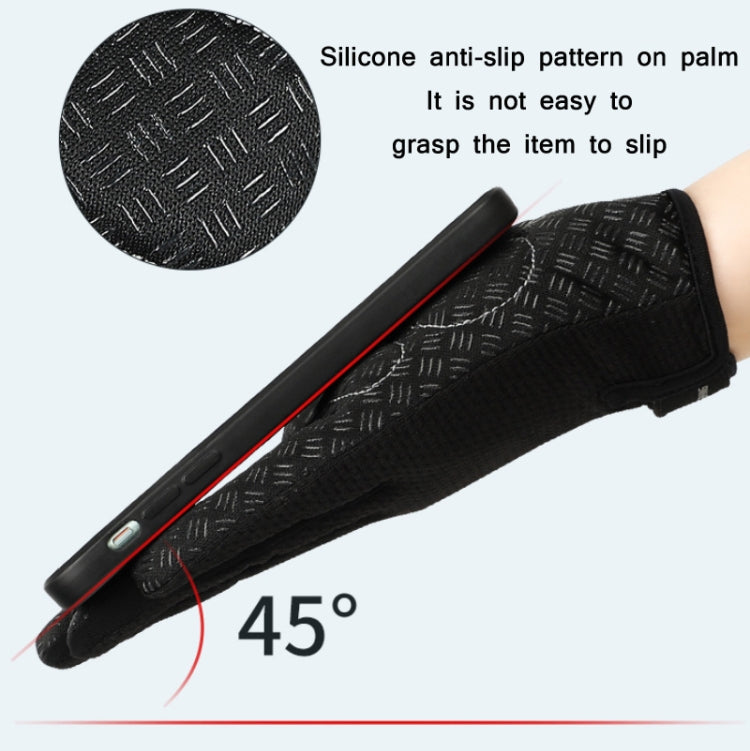 Luvas de Dedo Inteiro WEST BIKING YP0211223 para Ciclismo, Absorção de Impactos, Antiderrapantes, Luvas para Ecrã Tátil, M, L, XL