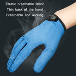 Luvas de Dedo Inteiro WEST BIKING YP0211223 para Ciclismo, Absorção de Impactos, Antiderrapantes, Luvas para Ecrã Tátil, M, L, XL