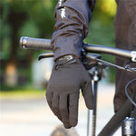 Luvas de Dedo Inteiro WEST BIKING YP0211223 para Ciclismo, Absorção de Impactos, Antiderrapantes, Luvas para Ecrã Tátil, M, L, XL