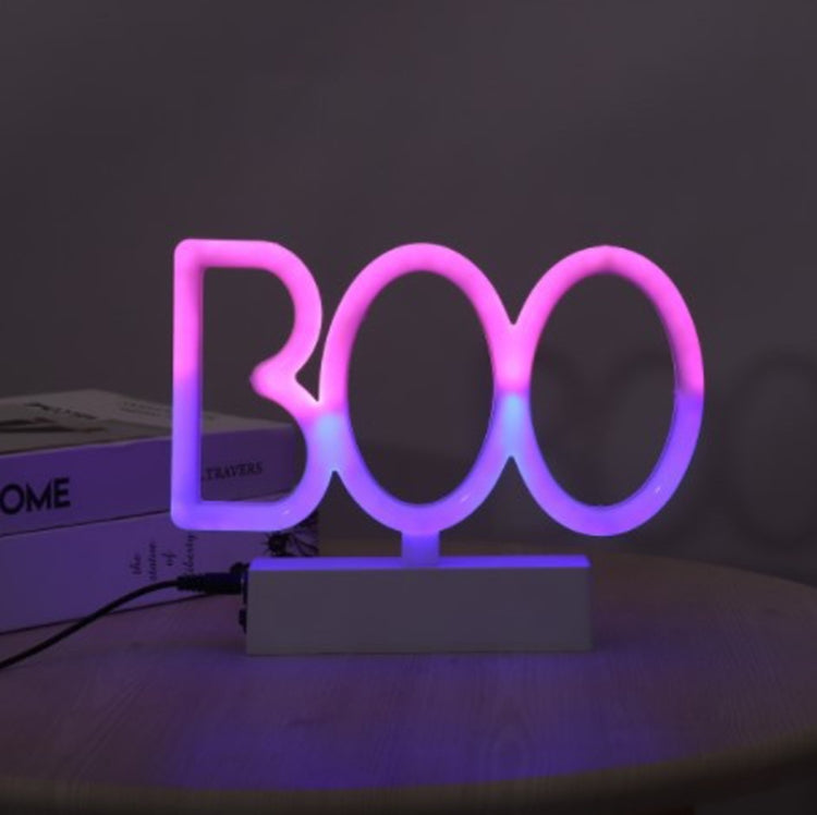 Luzes Decorativas de Neon LED para Atmosfera Festiva Decoração de Bar e Loja, Chapéu de Bruxa, Vassoura de Bruxa, Garrafa Redonda, Garrafa Longa, Caveira, Doce, Boo, Morcego, Olho
