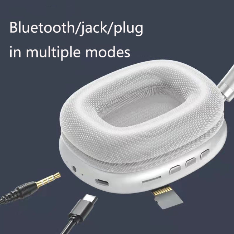 P9 Auricular Sem Fios Bluetooth 5.1 com Subwoofer Suporta AUX / Cartão TF, P9 (Preto), P9 (Branco), P9 (Vermelho), P9 (Verde), P9 (Azul)