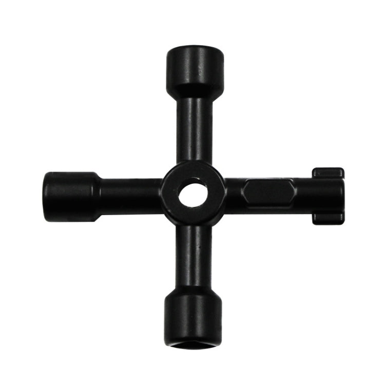 Chave Cruzada para Válvula de Medidor de Água de Elevador, Chave Triangular Interna, Estilo: A Preto, A Preto, A Azul, B Prateado, D Prateado Centro Seis Lados/Buraco Quadrado, E Prateado, F Prateado, D Prateado Centro Buraco Quadrado Duplo Lado