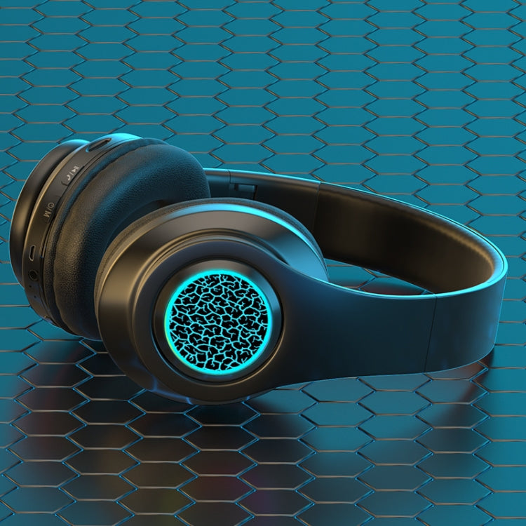 Auricular Bluetooth Sem Fios B39 com Subwoofer e Luz Respiratória Suporta Cartão TF, Preto Vermelho, Vermelho Preto, Preto Puro, Branco Puro, Azul Preto