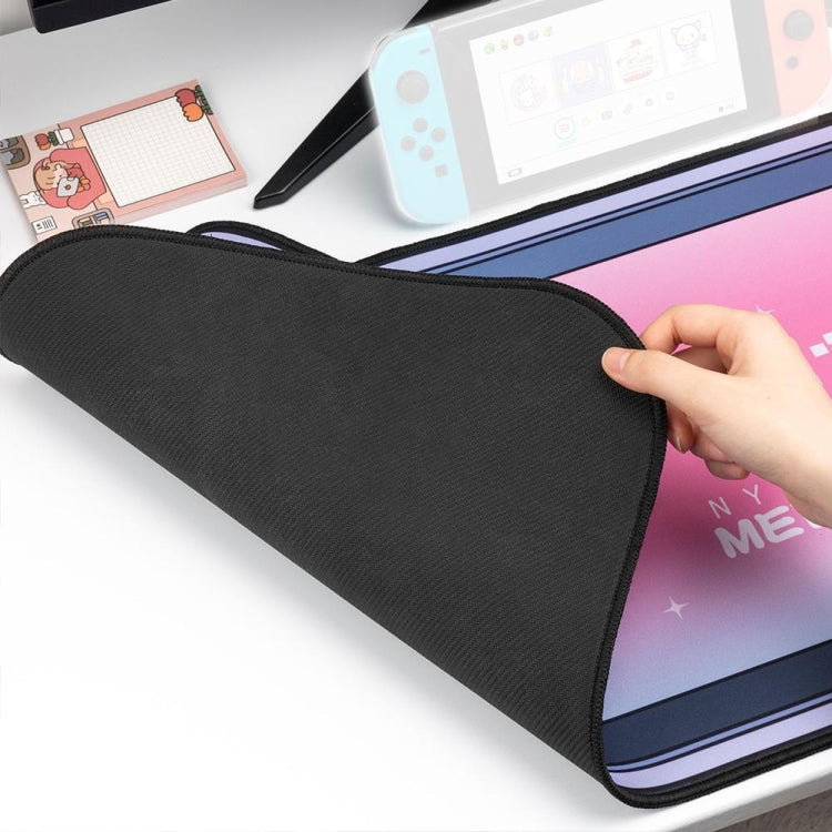 Tapete de Secretária para Teclado de Computador com Orelhas de Gato Bonitas, 400 x 800 x 2mm