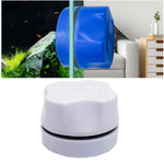 Escova de Limpeza Magnética Dupla Face para Aquário, Azul, Branco, Preto