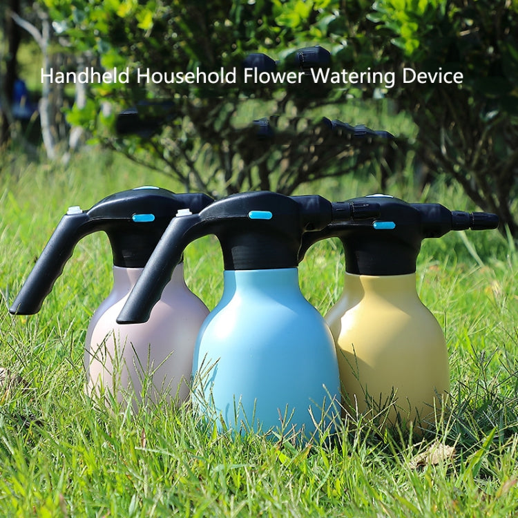 1.5L Garden Electric Watering Can Handheld Household Flower Watering Device, Blue, Blue + Universal Nozzle