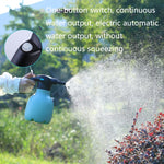 1.5L Garden Electric Watering Can Handheld Household Flower Watering Device, Blue, Blue + Universal Nozzle