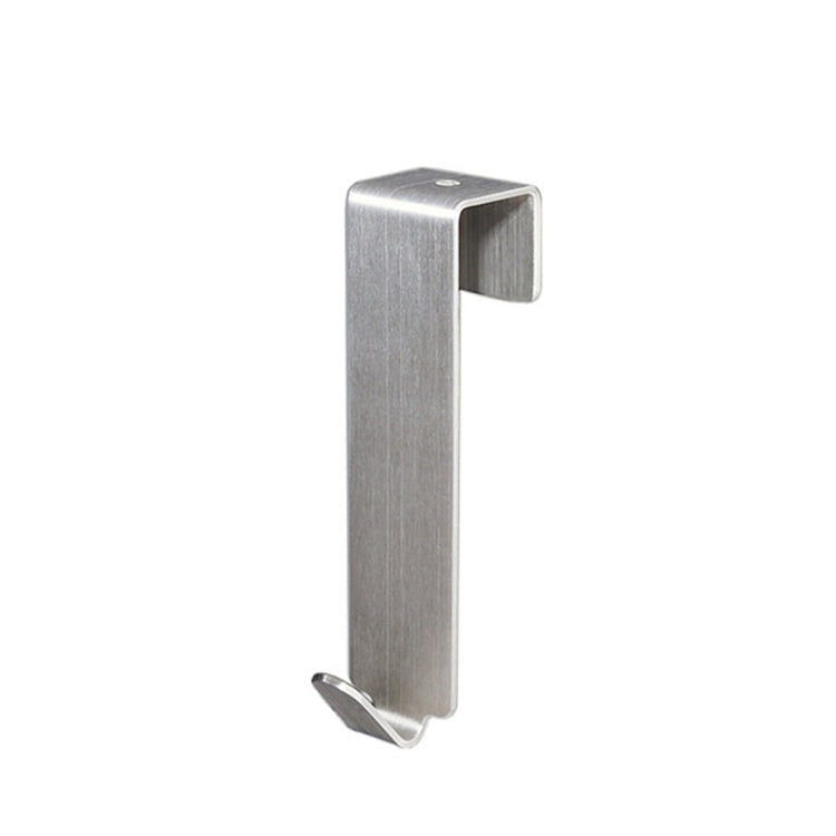 Gancho de Porta em Aço Inoxidável para Armário Quarto, Estilo:, Curto Cor Aço Inoxidável, Curto Preto, Longo Cor Aço Inoxidável, Longo Preto