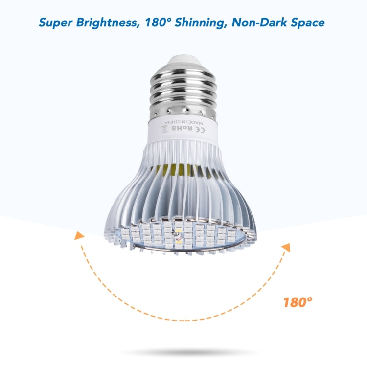 Lâmpada de Crescimento de Plantas LED com 200 Contas de Lâmpada E27150W, Luz de Preenchimento para Plantas, Espectro Completo, Luz Solar