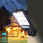 Luz de rua solar 616 LED com indução de corpo humano para jardim, Especificações: 28 SMD sem controlo remoto, 60 SMD sem controlo remoto, 117 COB sem controlo remoto, 108 COB sem controlo remoto, 72 SMD sem controlo remoto, 60 SMD com controlo remoto