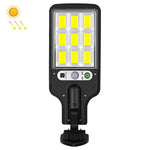 Luz de rua solar 616 LED com indução de corpo humano para jardim, Especificações: 28 SMD sem controlo remoto, 60 SMD sem controlo remoto, 117 COB sem controlo remoto, 108 COB sem controlo remoto, 72 SMD sem controlo remoto, 60 SMD com controlo remoto