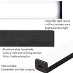 Lâmpada LED de Indução por Corpo Humano Tira Longa Lâmpada para Armário Recarregável, Tamanho:, 10cm, 15cm, 21cm