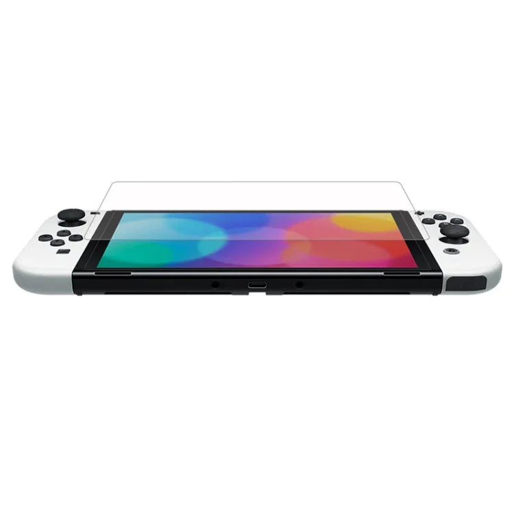 KJH NS-062 Filme Protetor Anti-Dedadas para Ecrã de Consolas de Jogos Nintendo Switch OLED, NS-062