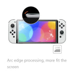KJH NS-062 Filme Protetor Anti-Dedadas para Ecrã de Consolas de Jogos Nintendo Switch OLED, NS-062
