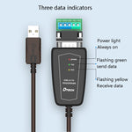 DTECH DT-5019 Cabo de Conversão USB para RS485 / RS422, Chip FT232, Comprimento:, 0,5m, 1,5m