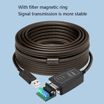DTECH DT-5019 Cabo de Conversão USB para RS485 / RS422, Chip FT232, Comprimento:, 0,5m, 1,5m