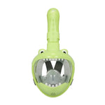 Máscara de Mergulho Seca Completa para Crianças com Desenho Animado, Anti-Embaçamento para Natação e Snorkeling, XS