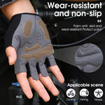 Luvas de Ciclismo WEST BIKING YP0211222 de Dedo Meio, Absorção de Impactos, M, L, XL