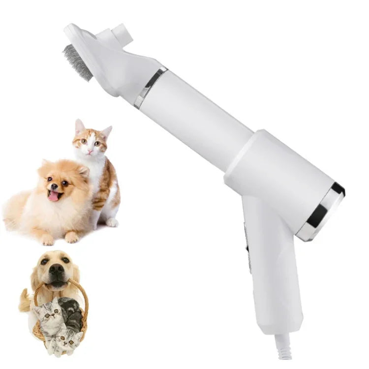 Pente Elétrico para Animais de Estimação para Escovagem e Limpeza de Gatos e Cães com Secador, Plugue EU, Plugue US, Plugue UK, Plugue AU