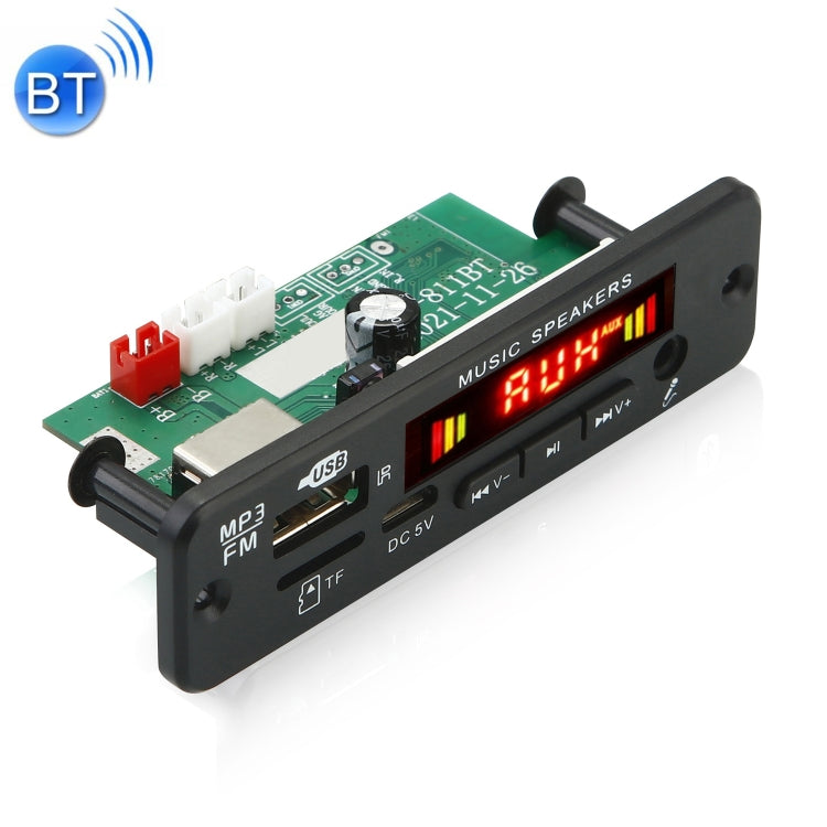 811BT Placa de Decodificação Bluetooth MP3 Amplificador 12V 2 x 20W