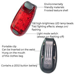 Luz Traseira de Bicicleta para Ciclismo ao Ar Livre, Corrida Noturna, Luz Quente, Cor: 3 LED Vermelho, 3 LED Vermelho, 3 LED Azul, 3 LED Verde, 5 LED Vermelho, 5 LED Azul, 5 LED Verde