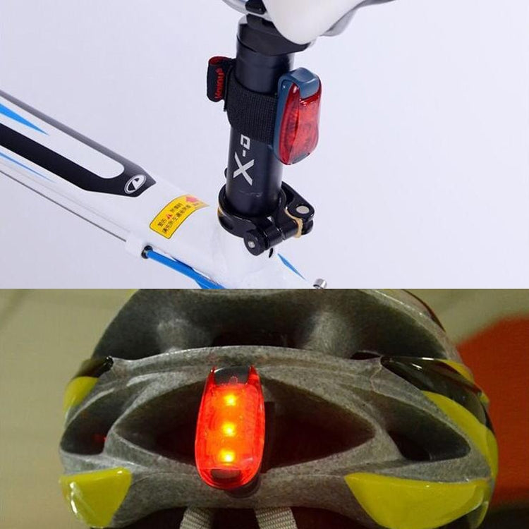 Luz Traseira de Bicicleta para Ciclismo ao Ar Livre, Corrida Noturna, Luz Quente, Cor: 3 LED Vermelho, 3 LED Vermelho, 3 LED Azul, 3 LED Verde, 5 LED Vermelho, 5 LED Azul, 5 LED Verde