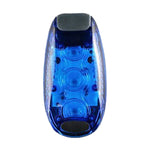 Luz Traseira de Bicicleta para Ciclismo ao Ar Livre, Corrida Noturna, Luz Quente, Cor: 3 LED Vermelho, 3 LED Vermelho, 3 LED Azul, 3 LED Verde, 5 LED Vermelho, 5 LED Azul, 5 LED Verde