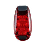 Luz Traseira de Bicicleta para Ciclismo ao Ar Livre, Corrida Noturna, Luz Quente, Cor: 3 LED Vermelho, 3 LED Vermelho, 3 LED Azul, 3 LED Verde, 5 LED Vermelho, 5 LED Azul, 5 LED Verde