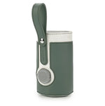 027 Capa de Couro Isolada para Garrafa de Bebé, Bolsa Térmica para Garrafa, Tamanho Único