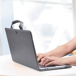 Capa Protetora para Portátil Estilo Livro, Mala de Mão Para MacBook, 16 polegadas, 13 polegadas