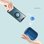 F9 TWS Mini Altifalante Bluetooth Portátil Suporte Cartão TF, Sem FM-Preto, Sem FM-Azul, Sem FM-Vermelho