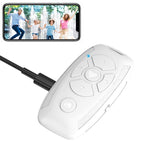 Comando Remoto Bluetooth Multifuncional para Selfie e Vídeo em Forma de Chave de Carro S86, S86 Preto, S86 Branco, S86 Rosa