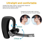 Auricular Sem Fios Bluetooth Lymoc V8S para Negócios Bluetooth V4.1 para Carro Telefone Mãos Livres MIC Música para iPhone Xiaomi Samsung