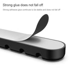 Dispositivo de Organização e Fixação de Cabos de Dados de Secretária em Silicone com 6 Furos Urso, 6 Furos