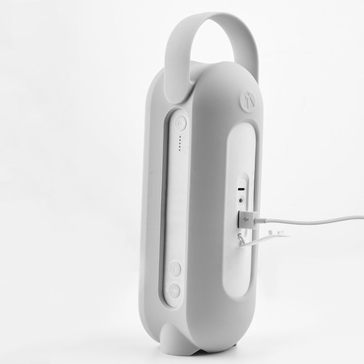 Capa Protetora de Silicone para Altifalante Beats Pill +, Preto, Cinzento Claro