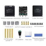 Módulo de Placa de Potência Digital Estéreo com Bluetooth 5.0 e Ajuste de Nível Prévio XINYI Sini T50H, Sini T50H