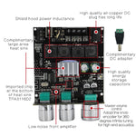 Módulo de Placa de Potência Digital Estéreo com Bluetooth 5.0 e Ajuste de Nível Prévio XINYI Sini T50H, Sini T50H