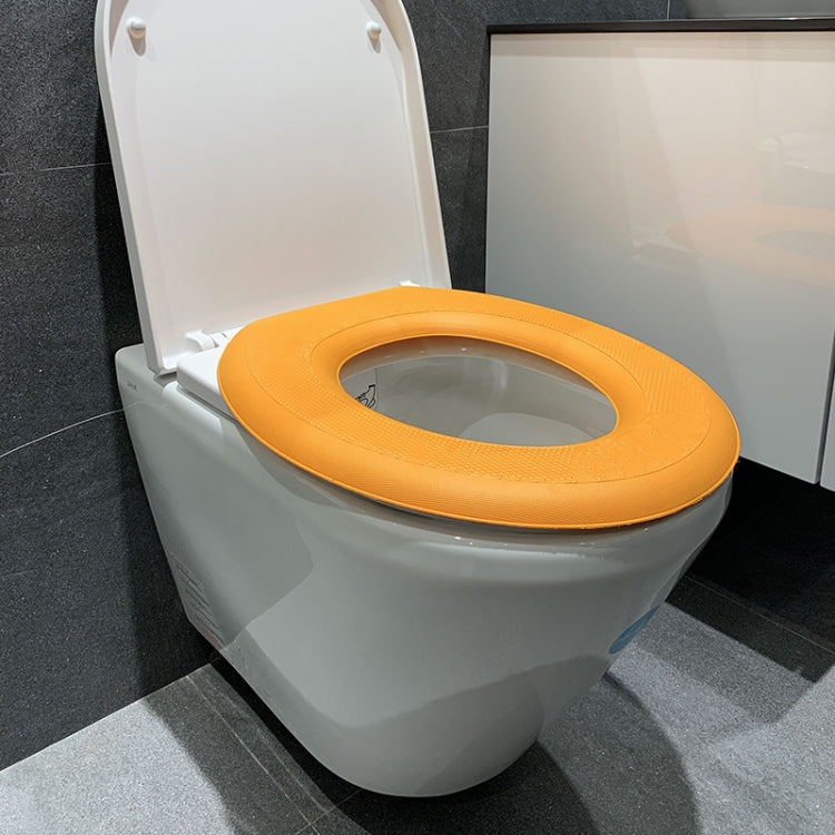 Lava Assento Sanitário com Adesivo Térmico EVA, Amarelo, Verde, Azul, Rosa