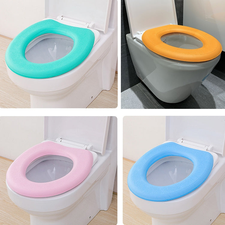 Lava Assento Sanitário com Adesivo Térmico EVA, Amarelo, Verde, Azul, Rosa