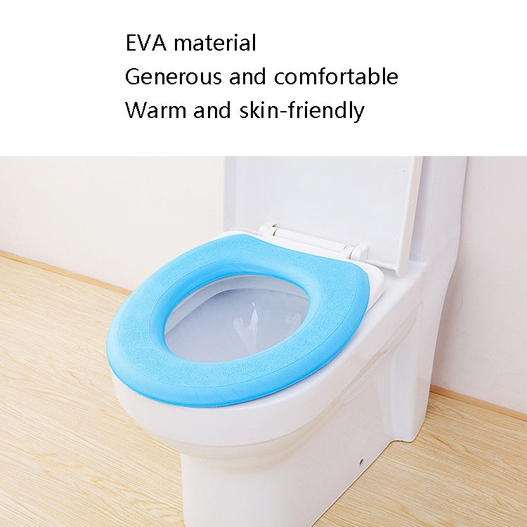 Lava Assento Sanitário com Adesivo Térmico EVA, Amarelo, Verde, Azul, Rosa