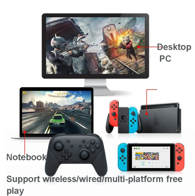Comando sem fios L-0326 para Switch Pro, Estilo:, Preto, Verde Rosa, Preto - Função completa + NFC + Despertar (1:1), Verde Rosa - Função completa + NFC + Despertar (1:1), Preto - Edição HD com função completa, Verde - Edição HD com função completa