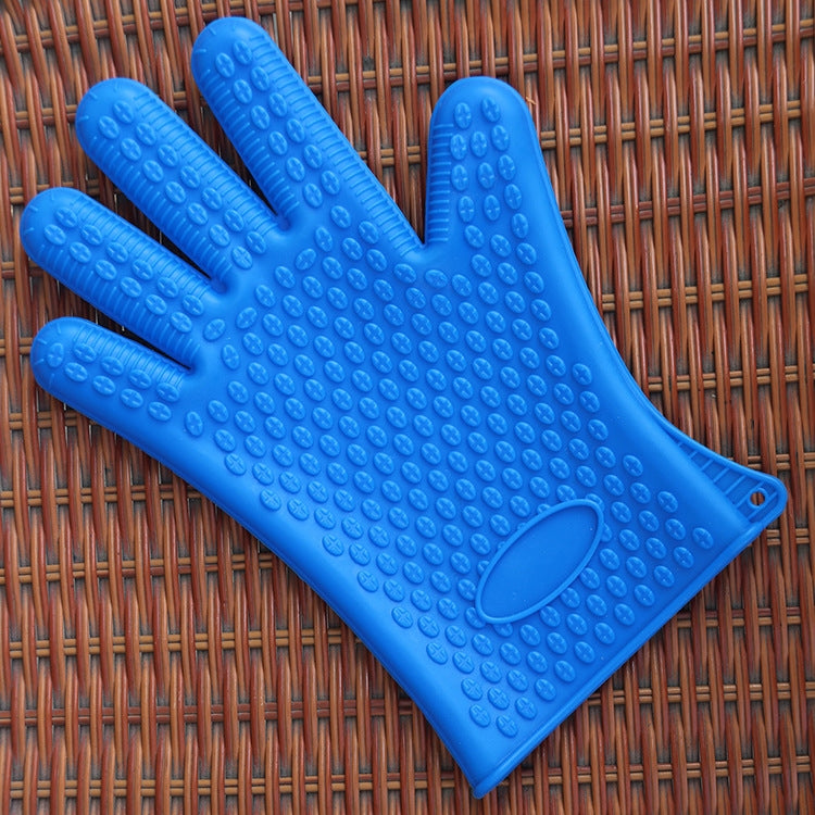 2 Peças de Luvas de Silicone Isolantes para Forno, Micro-ondas, Clip para Pratos, Azul, Verde, Amarelo, Rosa, Roxo, Laranja