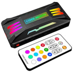 COOLMOON CM-MPAC Ventoinha de Arrefecimento PWM 5V ARGB Controlo Remoto Para Caixa de PC, Estilo:, 4 em 1 (Branco), 4 em 1 (Preto), Controlador 3 em 1 (Branco), Controlador 3 em 1 (Preto)