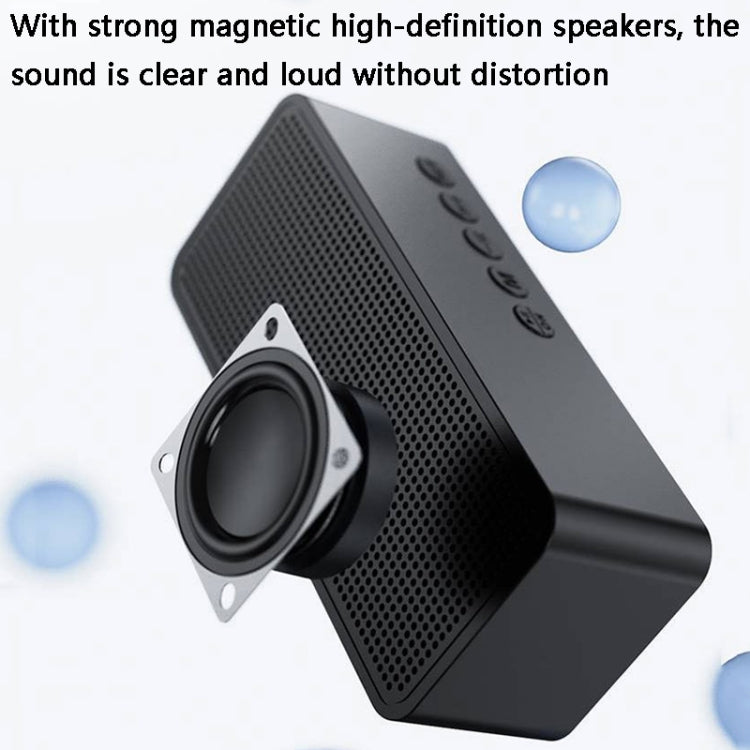 ZXL-G50 Mini Espelho Alarme Altifalante Bluetooth Suporte Cartão TF, ZXL-G50 Preto, ZXL-G50 Branco, ZXL-G50 Rosa