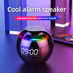 ZXL-G90 Altifalante Bluetooth Portátil Bola Colorida, Estilo:, Versão Relógio (Branco), Versão Sensor (Preto), Versão Relógio (Rosa), Versão Sensor (Branco), Versão Sensor (Rosa)