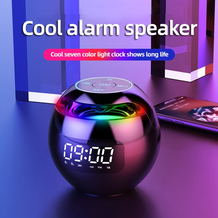 ZXL-G90 Altifalante Bluetooth Portátil Bola Colorida, Estilo:, Versão Relógio (Branco), Versão Sensor (Preto), Versão Relógio (Rosa), Versão Sensor (Branco), Versão Sensor (Rosa)
