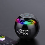 ZXL-G90 Altifalante Bluetooth Portátil Bola Colorida, Estilo:, Versão Relógio (Branco), Versão Sensor (Preto), Versão Relógio (Rosa), Versão Sensor (Branco), Versão Sensor (Rosa)