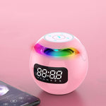 ZXL-G90 Altifalante Bluetooth Portátil Bola Colorida, Estilo:, Versão Relógio (Branco), Versão Sensor (Preto), Versão Relógio (Rosa), Versão Sensor (Branco), Versão Sensor (Rosa)