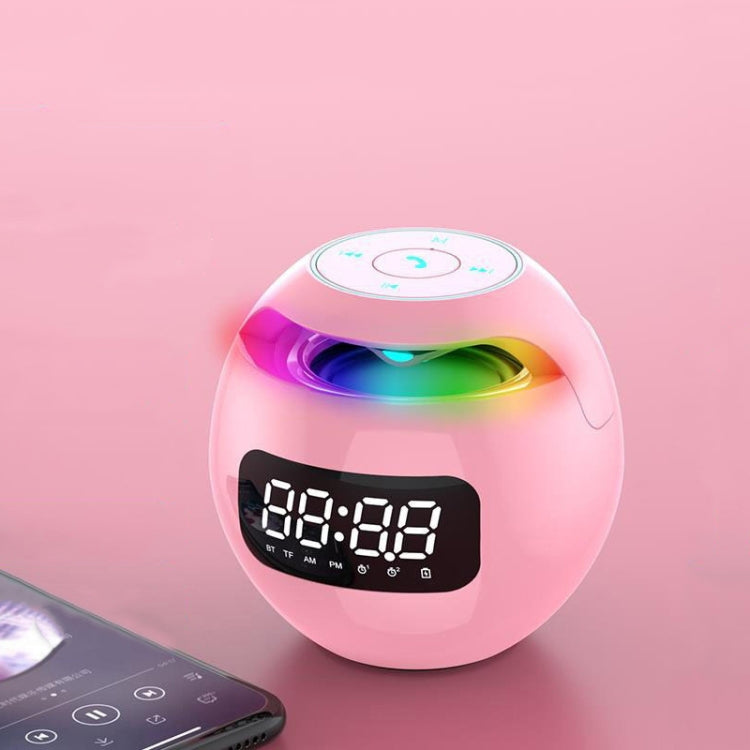 ZXL-G90 Altifalante Bluetooth Portátil Bola Colorida, Estilo:, Versão Relógio (Branco), Versão Sensor (Preto), Versão Relógio (Rosa), Versão Sensor (Branco), Versão Sensor (Rosa)