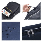 Mochila em tecido Oxford acolchoado de algodão, Especificações:, Para guitarra de 38 polegadas, Para ukulele de 21 polegadas, Para ukulele de 23 polegadas
